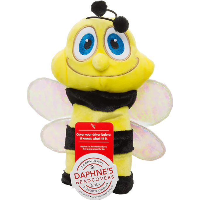 Daphne's Headcovers Daphne's Bee Hybrid Golf Headcover 1 Daphne's Headcovers Daphne's Bee Hybrid Golf Headcover