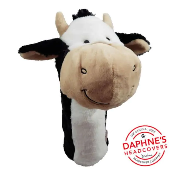 Daphne's Headcovers Daphne's Happy Cow Golf Headcover 1 Daphne's Headcovers Daphne's Happy Cow Golf Headcover