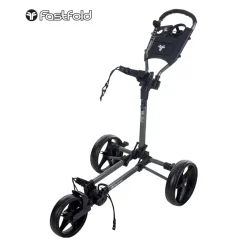 FastFold Slim Golf Trolley - Charcoal/Black