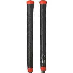 The Grip Master Masters Leather Undersize Club Grips - Black/Red