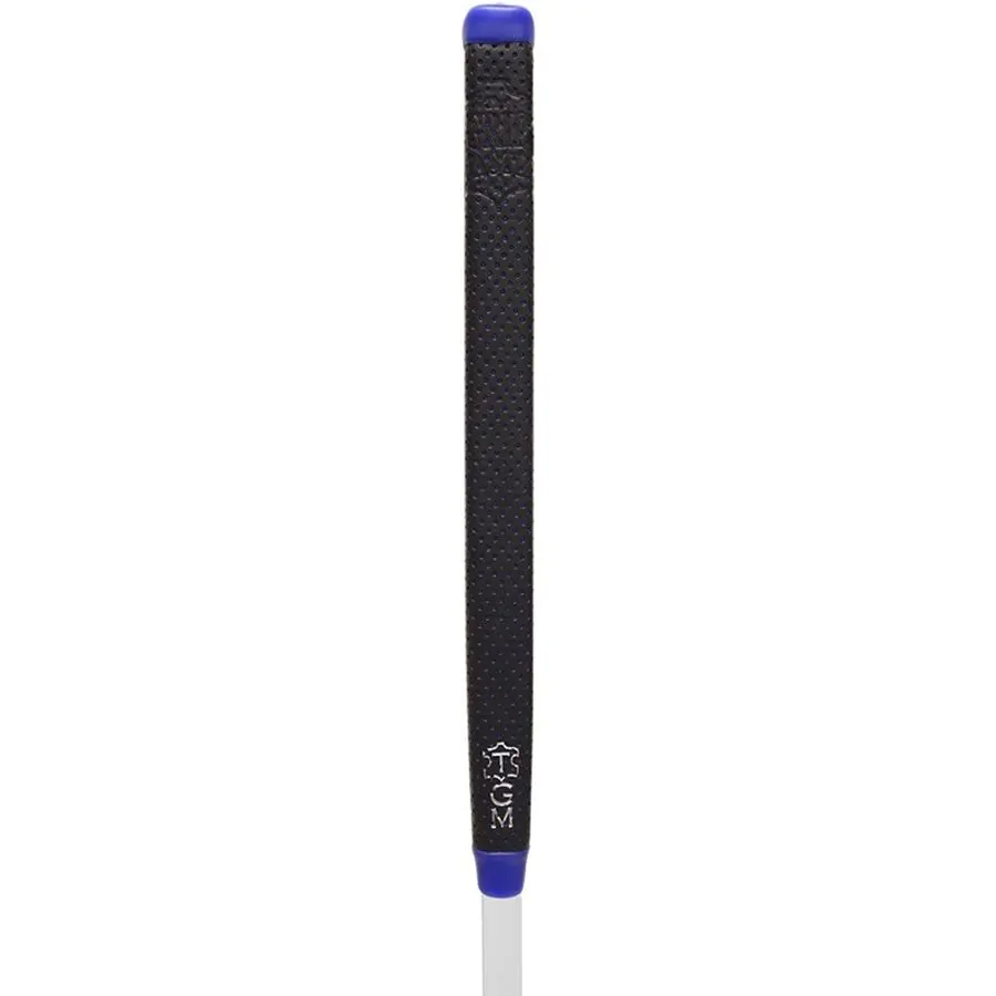 The Grip Master Masters Leather Tour Putter Grips - Black/Blue 1 The Grip Master Masters Leather Tour Putter Grips - Black/Blue