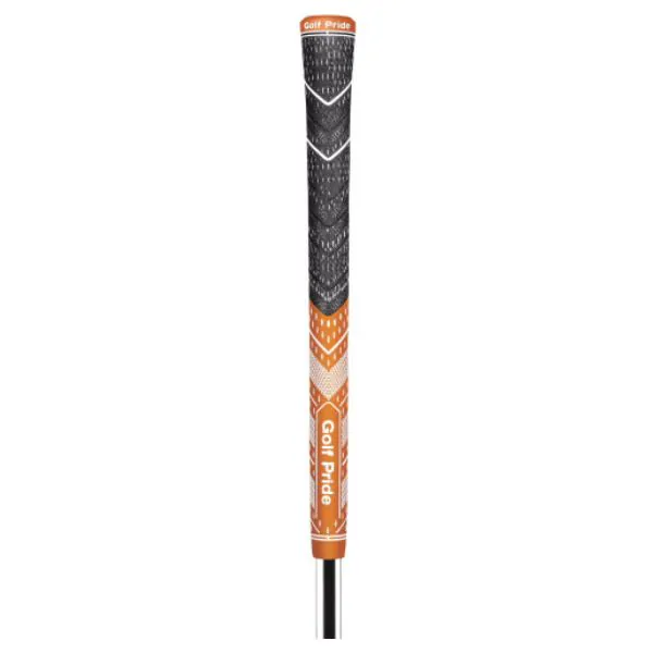 Golf Pride Grips Golf Pride MultiCompound Plus4 Standard Grip - Dark Orange/White 1 Golf Pride Grips Golf Pride MultiCompound Plus4 Standard Grip - Dark Orange/White