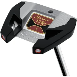 TaylorMade Golf Taylormade Spider GT Silver Centre Shafted Putter 9 TaylorMade Golf Taylormade Spider GT Silver Centre Shafted Putter -Golf Clubs Shop spider gt centre shaft silver black putter sole view