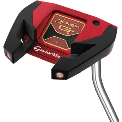 TaylorMade Golf Taylormade Spider GT Red Single Bend Putter -Golf Clubs Shop spider gt single bend 7 red putter sole view