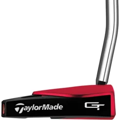 TaylorMade Golf Taylormade Spider GT Red Single Bend Putter -Golf Clubs Shop spider gt single bend 7 red putter toe view