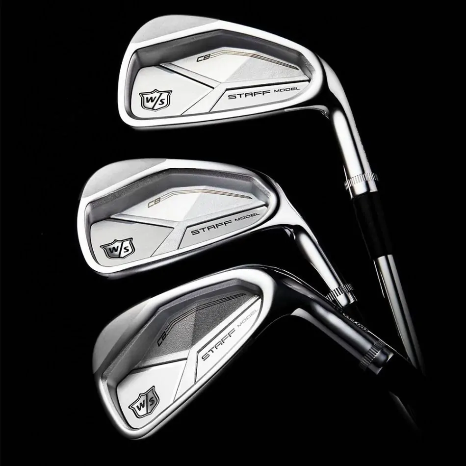 Wilson Golf Wilson Staff Model CB Forged Irons - Steel 8 Wilson Golf Wilson Staff Model CB Forged Irons - Steel - Image 8