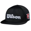 Wilson Golf Wilson Staff Tour Flat Brim Cap - Black